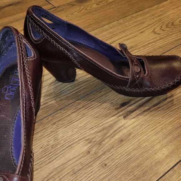 Indigo, heeled, shoes  - Picture 4 of 6